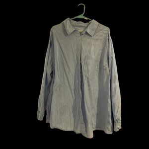 Women’s Blue Striped Shirt